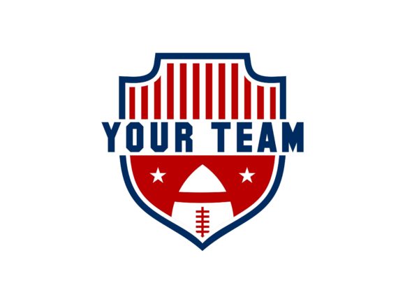 American Football Shield Badge: A Versatile Emblem