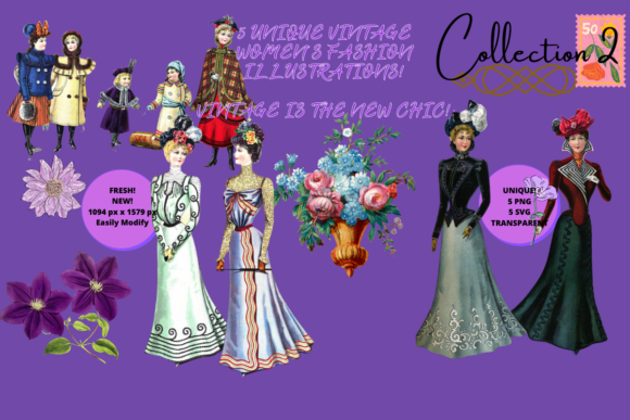 Exploring 5 Unique Vintage Women's Fashion, V.2