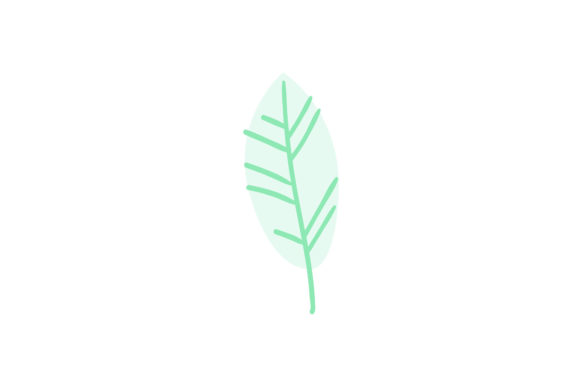 Exploring Dinosaur Vegetation Plant Ornament SVG