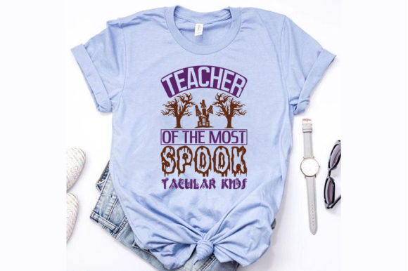 Halloween T-Shirt Design, Teacher of the