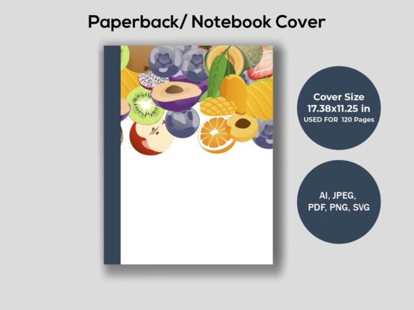 Kawaii Notebook Cover for Embroidery Projects