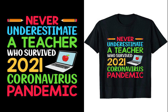 Never Underestimate a Teacher: A Resilient Embroidery Design