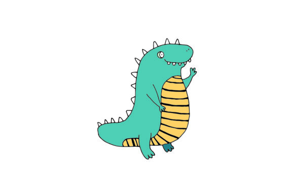 Review: Dinosaur Illustration AI EPS SVG for Embroidery