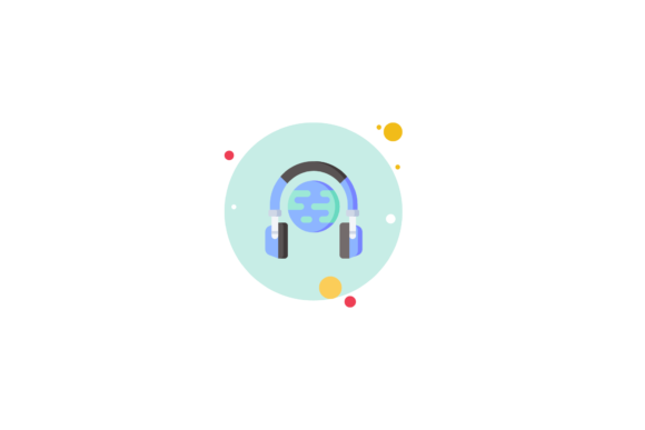 Review: School Icon Headset Learn Circle Blue