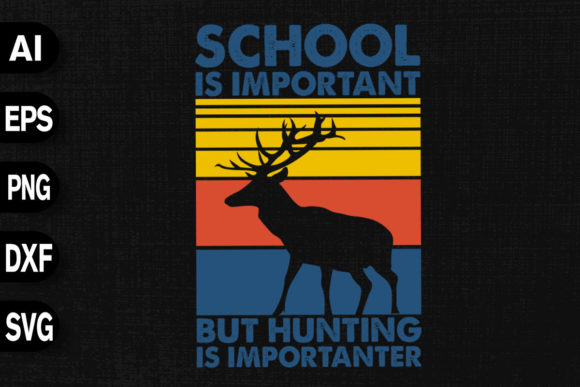 School Important but Hunting Importanter: A Design Review