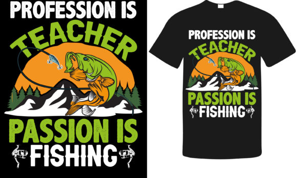 Teacher and Fishing: A Versatile Embroidery Design