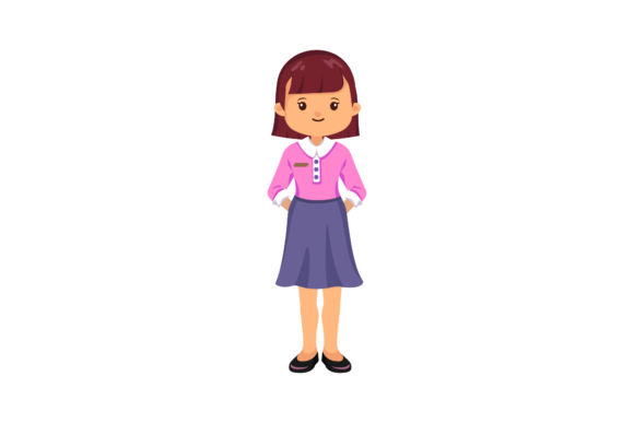 Teacher Beautiful Woman: A Charming Addition to Your Embroidery