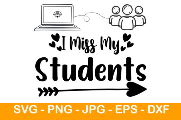 Teacher - I Miss My Students: A Heartfelt Embroidery Design