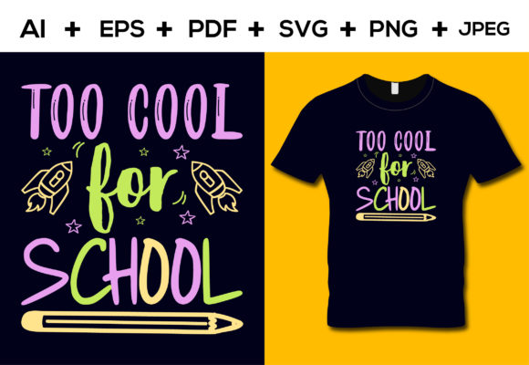Too Cool for School T-Shirt Embroidery Review